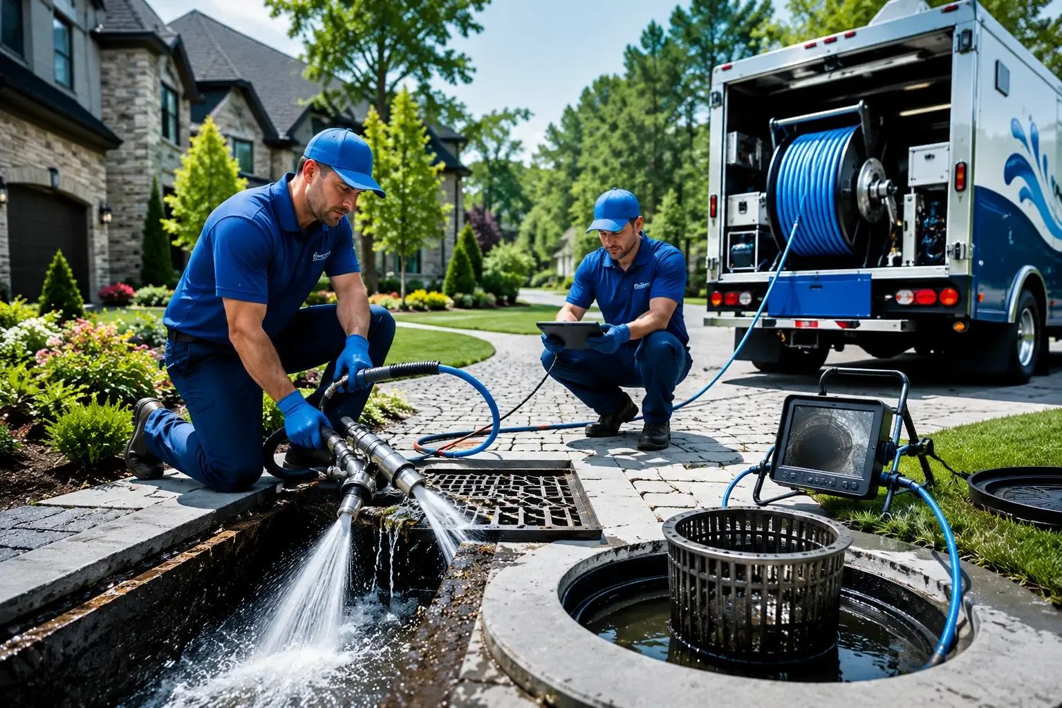 Local outdoor drain cleaning professionals in Fish Creek, WI